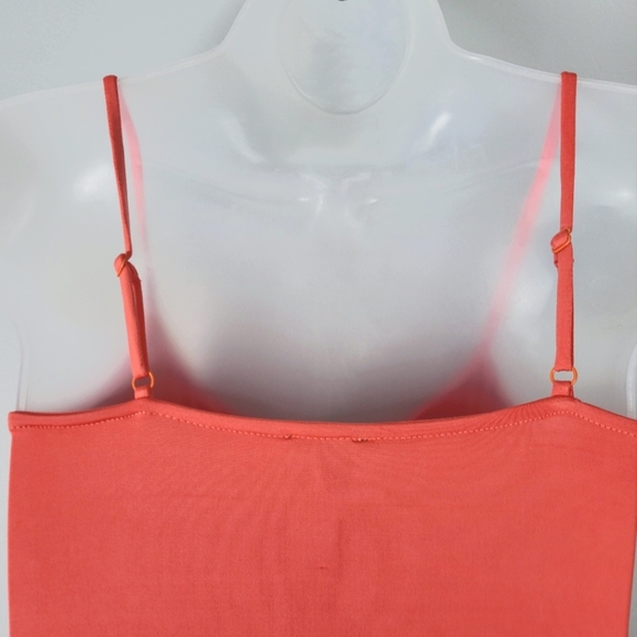 NWT Express Size XL Coral Knotted Front Bodysuit - Picture 4 of 8
